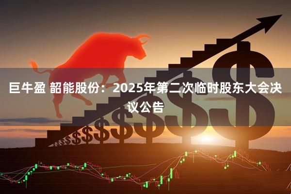 巨牛盈 韶能股份：2025年第二次临时股东大会决议公告
